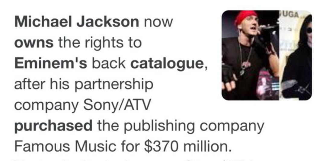 Michael Jackson Vs Eminem