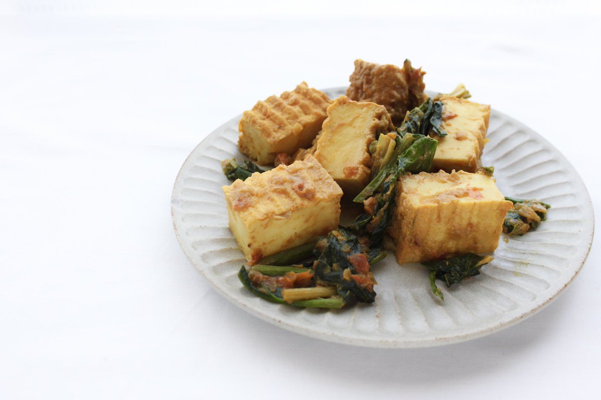 IndoCurryKo's tweet image. 大好きな絹揚げほうれん草カレーで

おはようございます。幸せです