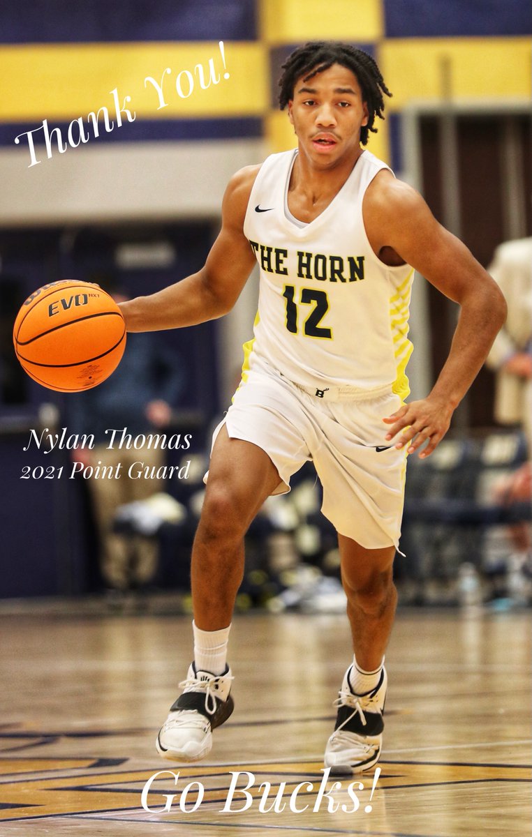 NylanThomas's tweet photo. Although my Senior BHS basketball season has ended, truly thankful to family, friends, fans, all coaches from Mt Carmel Rec Center @alabballacad @BuckhornMiddle @UWINSERVENTZ @Buckhorn_High &amp; training coaches. Excited to pursue my college academic &amp; athletic goals! 2021 PG #12 https://t.co/yj06JIq8RY