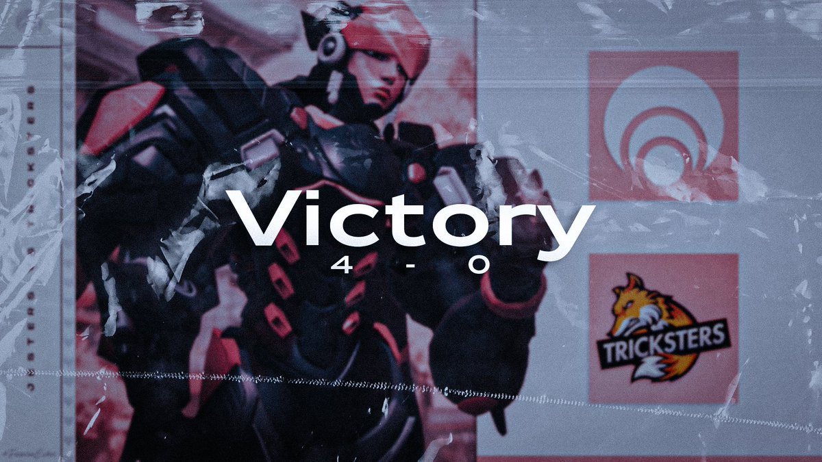 EchoZEsport's tweet photo. We're late, but it's worth.
We take the win against #Tricksters 4-0!
Next week, let's face @GoToSpawn Osiris.
#ForeverEcho https://t.co/FvIQlApqMB