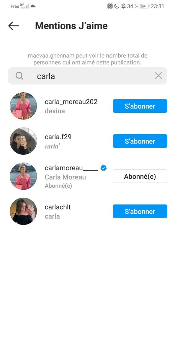 rien_comprend's tweet image. Bizarrement #CarlaMoreau  n'a pas liker la photo poster aujourd'hui par #maevaghennam sur son Instagram. Pourtant elle like toute les photo de #maevaghennam dabitude ! #marcblata #nadeblata #maevaghennam 🙄🙄🙄