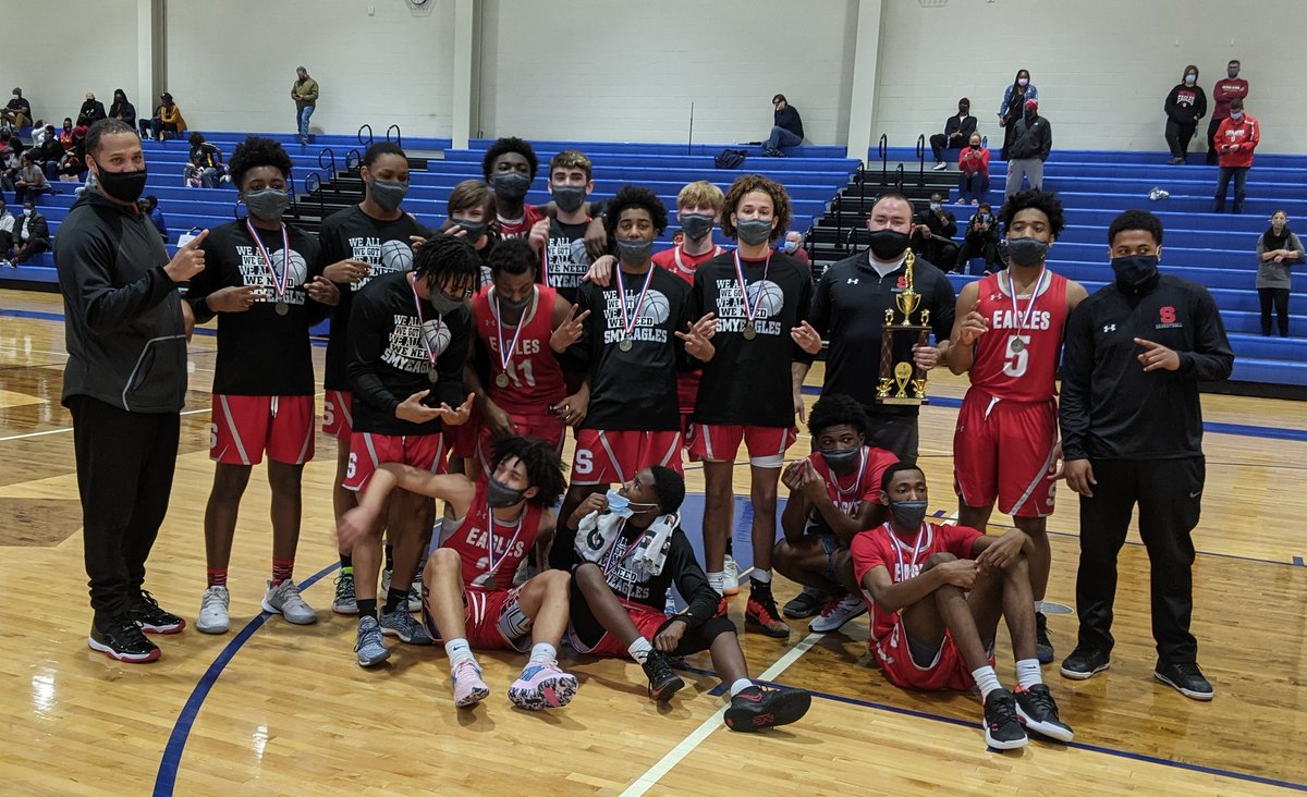 The boys Henlopen Conference Champions...the Smyrna Eagles