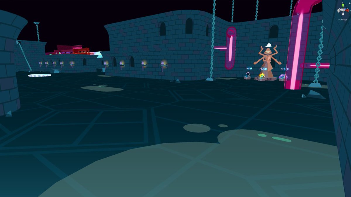 cheezygraham's tweet photo. I always enjoy looking at #GameEnvironments from angles the player isn't supposed to see. So here's some quick 'n dirty #UnleashTheLight editor shots of the Palace of Light! https://t.co/UST2F8X7Yq