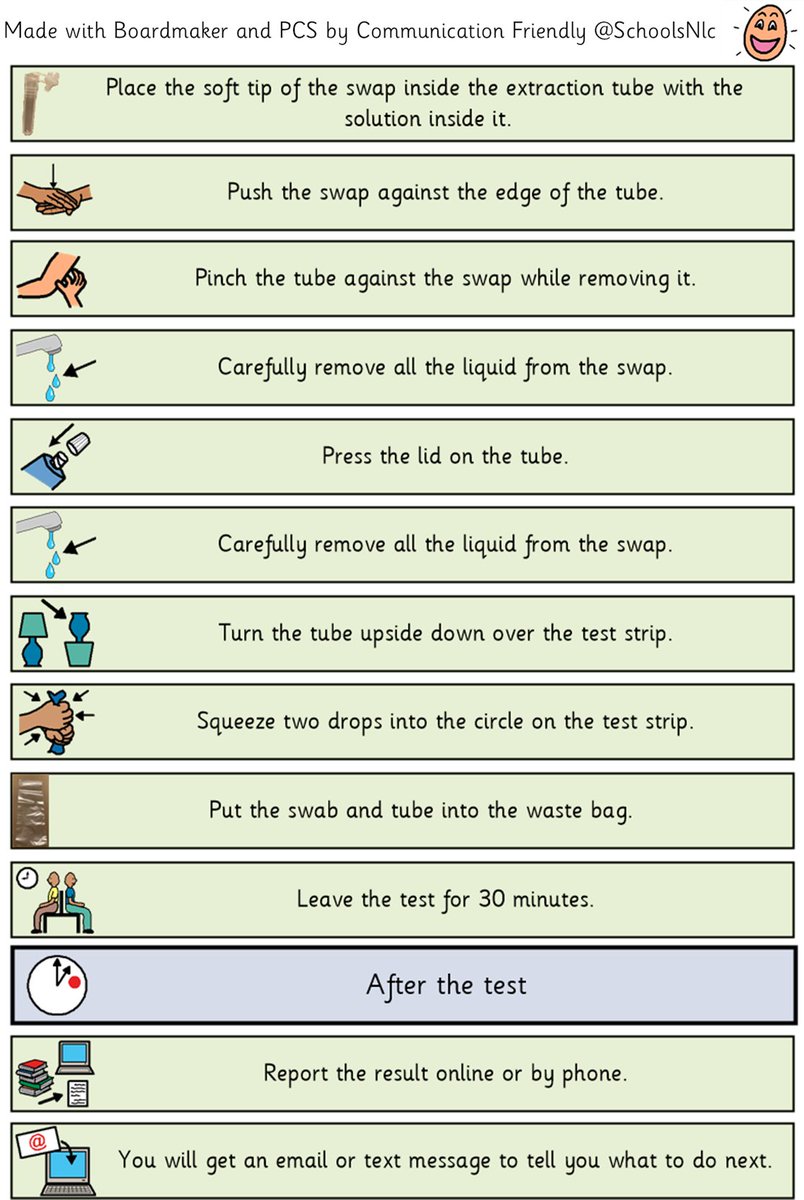 SchoolsNlc's tweet photo. https://t.co/zfaPfIGv78

Please follow the instruction in the booklet that will come with your testing kit. This has been created to give an idea of what is required before getting the testing kit to ease some anxiety. https://t.co/LmBtHtUFLF