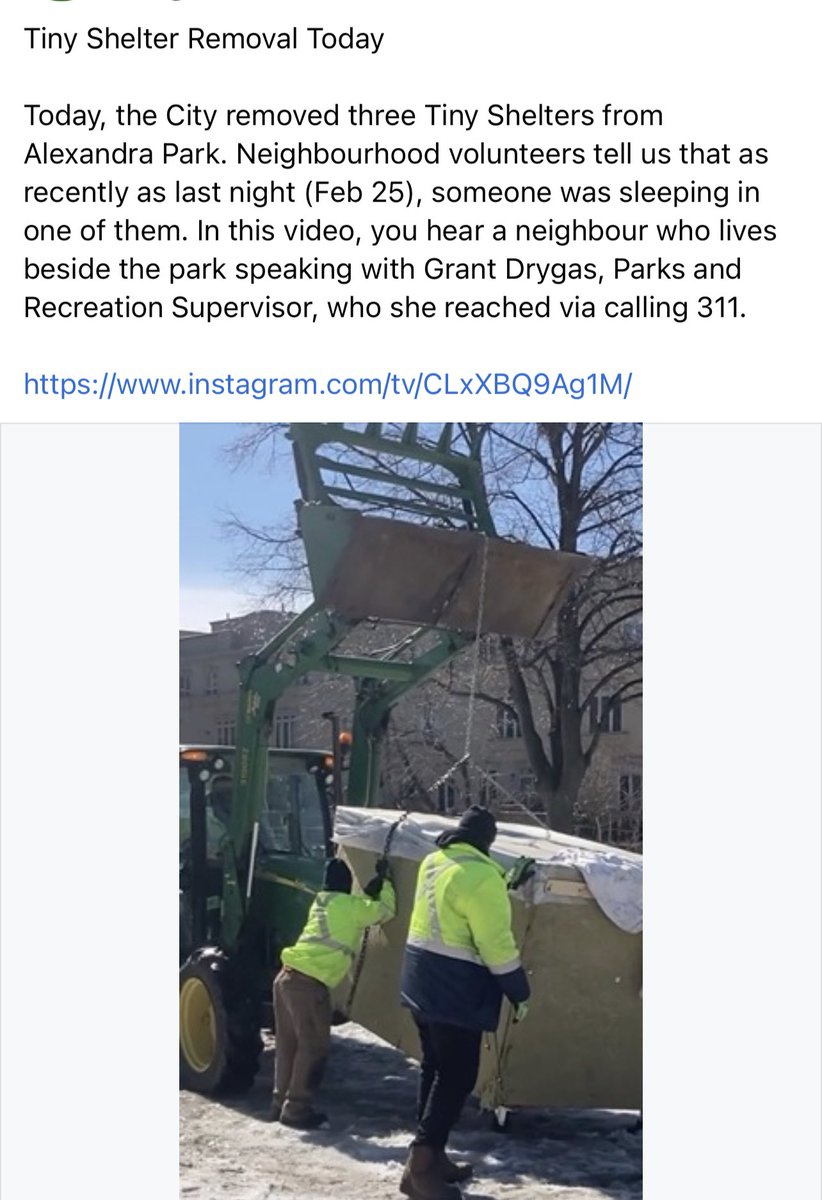 Two tiny shelters. Two different results.