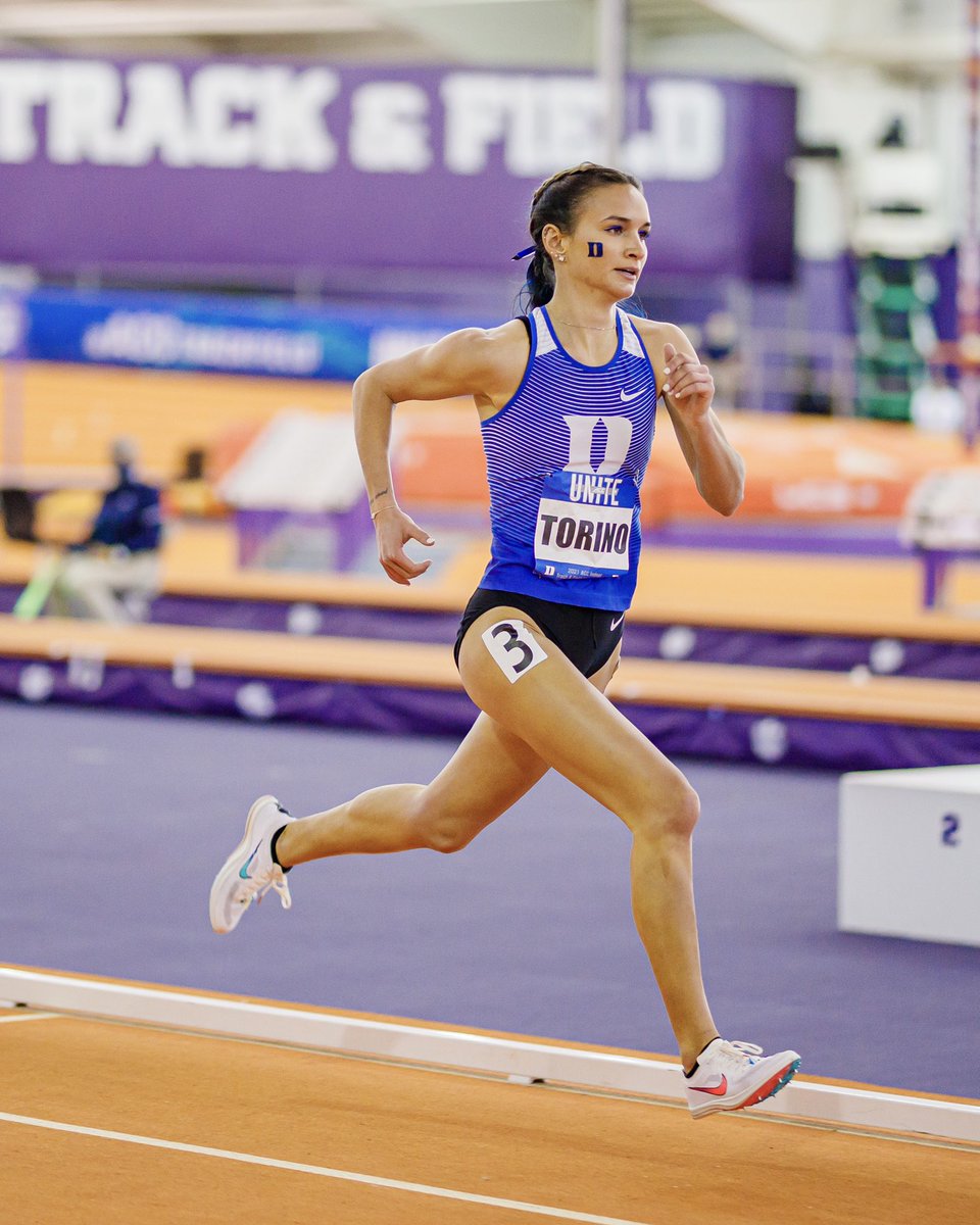 DukeTFXC's tweet photo. What a day for @_grandtorinooo_ !

With a time of 2:05.20 in the 800m, she now owns the 3rd fastest time in Duke history, the 10th fastest in the NCAA this season, and an All-ACC honor!

#GoDuke https://t.co/SQ3DYX7vJJ