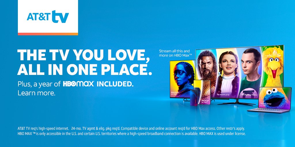 The Best of #LiveTV &amp; #OnDemand with access to #streaming apps-all in one place. #ATTtv Plus, #HBOMax TM included for a year. Stop by 5030 Rhonda Rd in #Anderson, CA or Learn more at go.att.com/01tv1
Open 10am-7pm to #ServeYouSafely