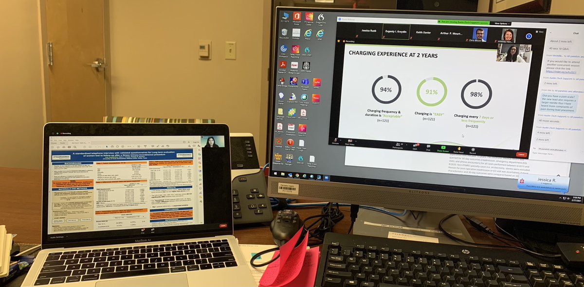 When you don’t want to miss a second of #SUFU2021 double your screens. Excellent virtual meeting! SUFU you have out done yourself.