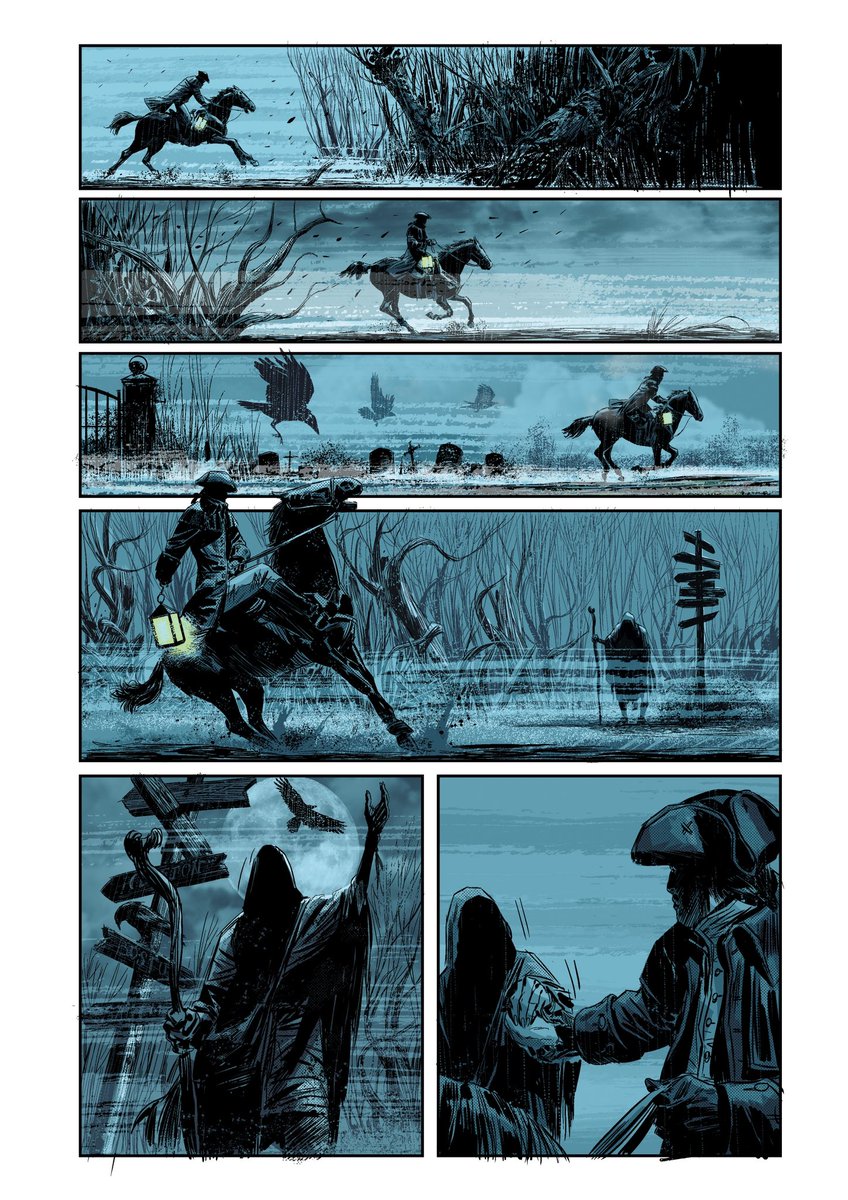 crashcomx's tweet photo. DAMN this book is going to be AWESOME! Ya'll don't even know! Behold the maestro @MARCELOBASLE #reverecomic #crashcomx #crashcomics #oneifbyland #twoifbysea #oneifbylandtwoifbysea #nosferatu #monsters #werewolves #salemsplot #witches https://t.co/EwYuDYDufv