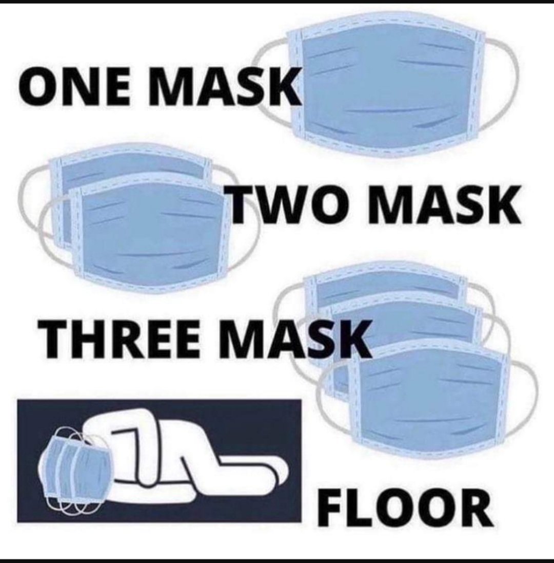 LifeofJTruth's tweet photo. #OneMask #TwoMask #ThreeMask
#CovidMask https://t.co/rZo3XMbvcw