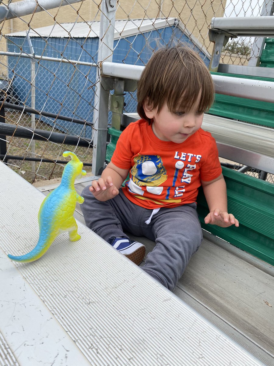 Dane came out to watch some Summer Creek baseball.
