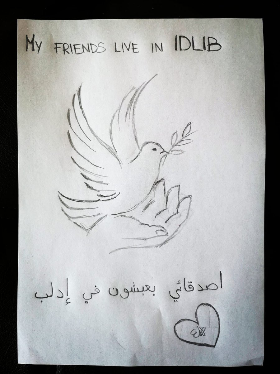 EyesOnIdlib's tweet photo. "We are all longing for peace.
And may God bless and protect you all.
#MyFriendsLiveInIdlib #EyesOnIdlib #Syria"  @ElenaDePiccoli1 
2018 https://t.co/seSOn6FKw8