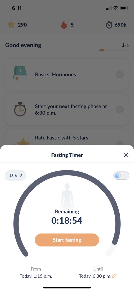 Thinking of fasting for longer then the 18 hrs . Let see how i feel tomorrow                                    #fasting                                                      #intermittent                                             #omad