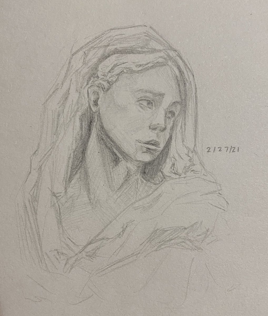 lychiis's tweet photo. not fanart but i’m trying to get back into realism, anyone got tips? (also its a veil not hair haha i got lazy on shading) https://t.co/XNUvkfs0Yk