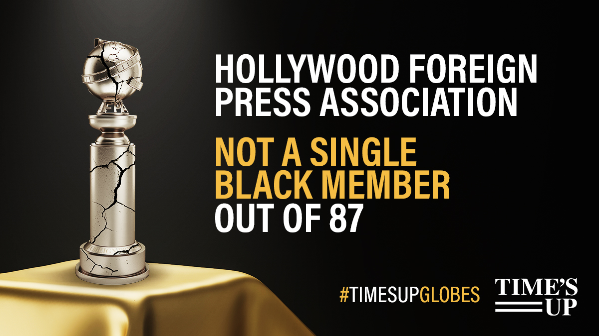 WGAWest's tweet photo. A cosmetic fix isn’t enough. #TIMESUPGlobes #TIMESUP https://t.co/vfKwrG8qu4