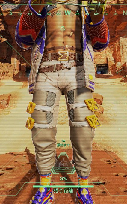 今夜ハイプのズボンを資料のためにスケッチするやで 