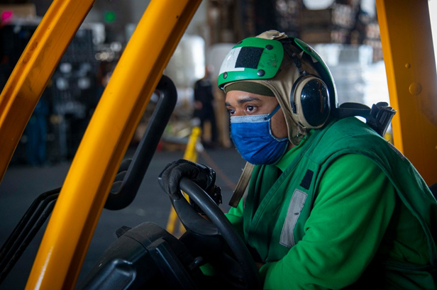 TheCVN69's tweet photo. #IKE is operating in the #Atlantic Ocean in support of naval operations to maintain maritime stability and security in order to ensure access, deter aggression and defend U.S., allied and partner interests. #FacesoftheFleet #WeLikeIKE https://t.co/m3G6Zhr7va