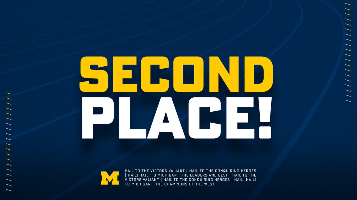 With all 18 events scored, the Wolverine women will officially finish RUNNER-UP IN THE TEAM STANDINGS!

Michigan scored 80 points, behind only Minnesota at 138, and just ahead of Iowa with 75.

Best finish since winning the whole thing in 2016

#GoBlue