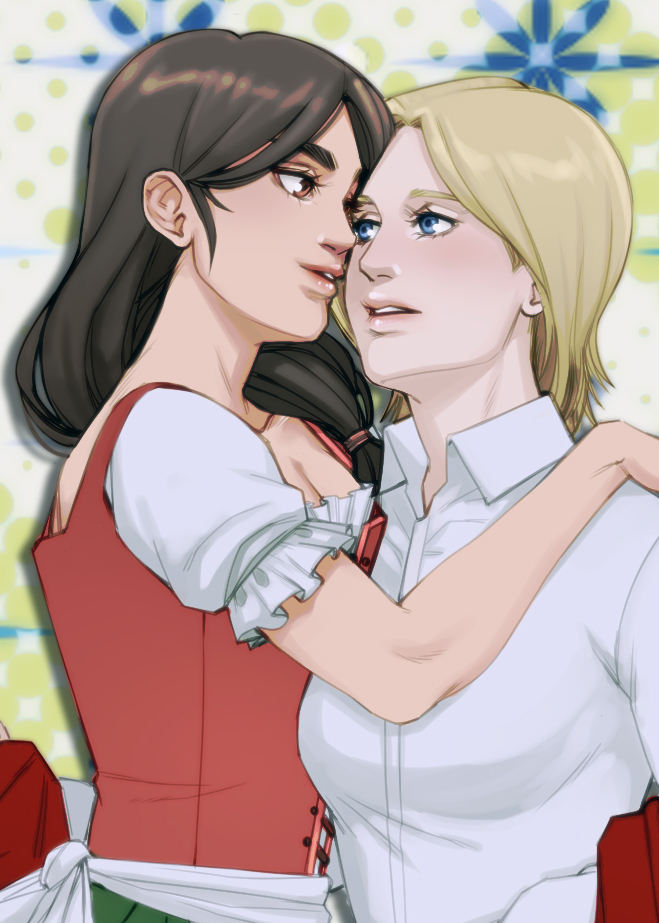 Carla &amp; Dina #shingeki