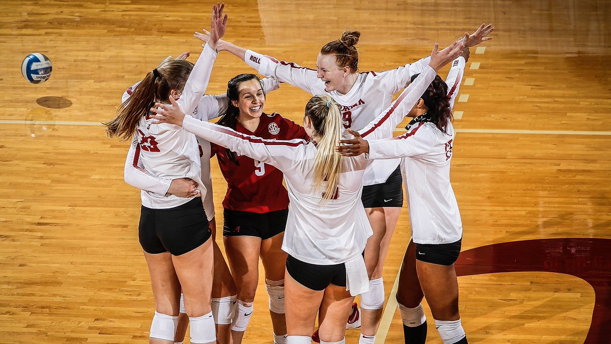 AlabamaVBall's tweet photo. RECAP | Alabama Volleyball Takes the Weekend Series Over Mississippi State With 3-1 Win Saturday

📰: https://t.co/XTh3WGsRH1

#BamaVB #RollTide https://t.co/h8Aa5mA1ti