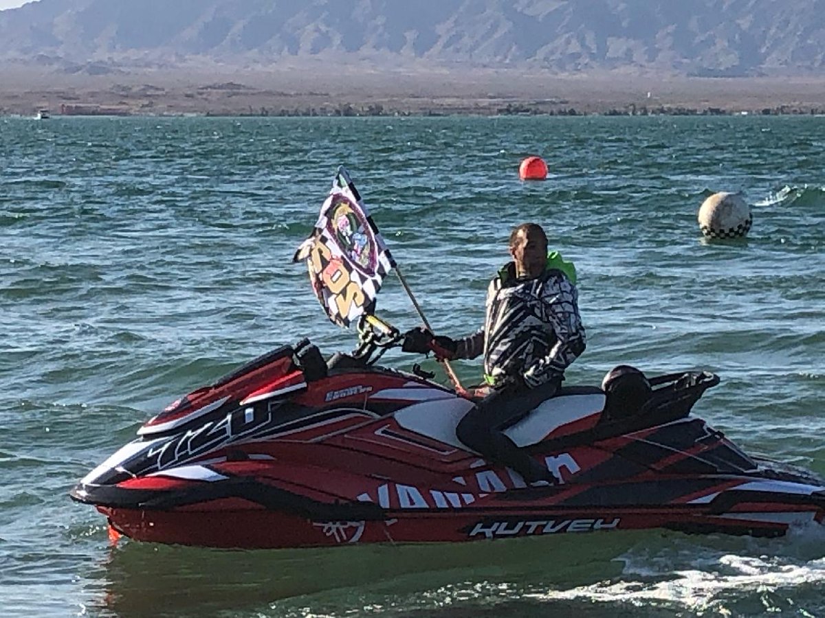 PWCOFFSHORE's tweet photo. Cassius Sanders of USA wins the 2021 Mark Hahn Race, YAMAHA and USA wins, Congratulations! https://t.co/U4WpCo21i7