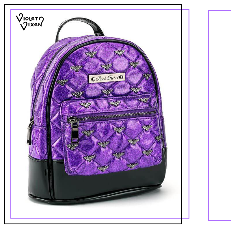 TheOfficialVV's tweet image. The *cutest* backpack purse!

Get yours here --&amp;gt; bit.ly/PurpleBatStudd…

#backpackpurse #backpack #studded #bat #batty #bats #purple #purpleglitter #glitter #gothbackpack #gothicbackpack