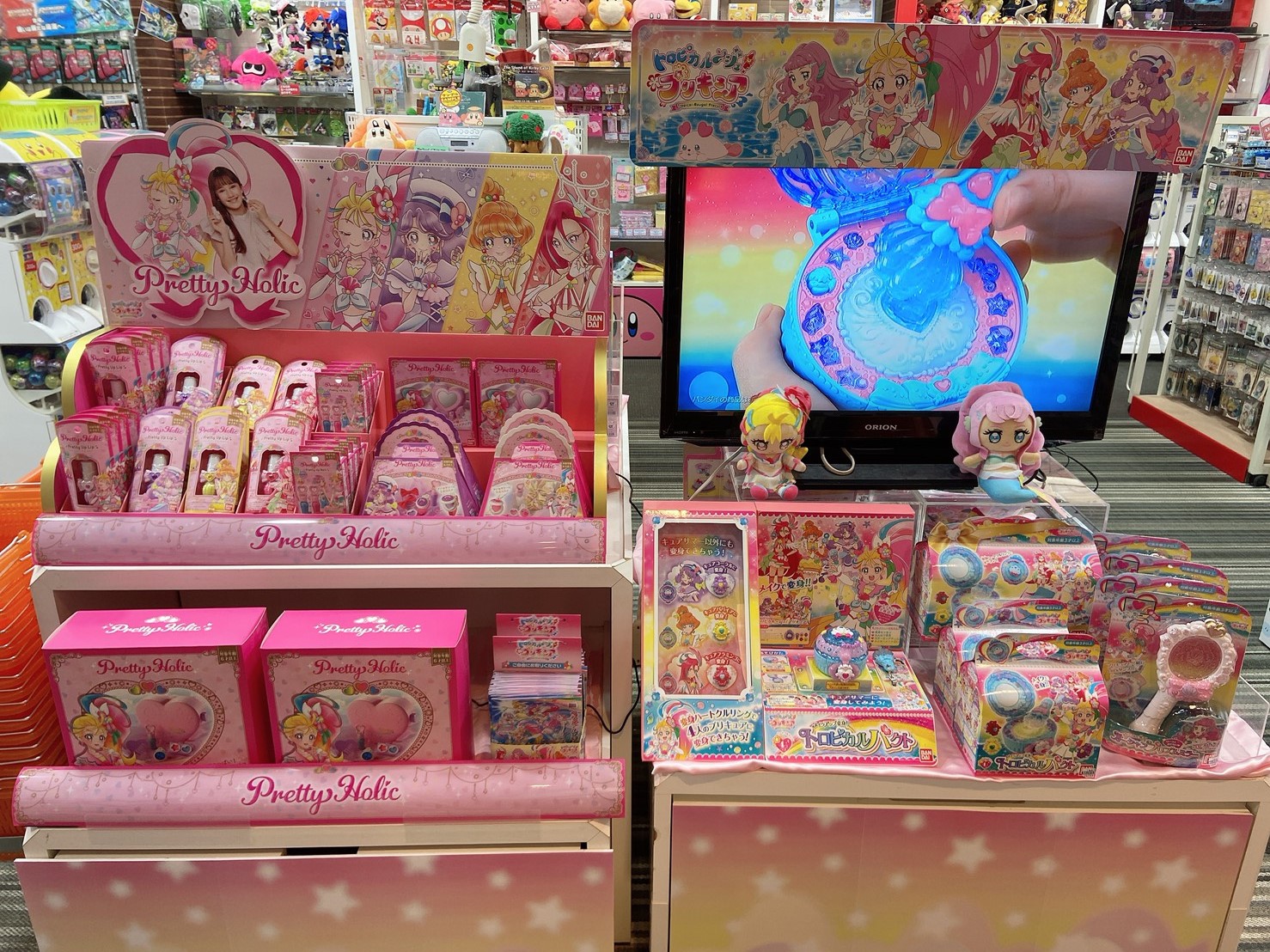 キデイランド原宿 公式 キデイランド原宿店３f 彡 トロピカルージュ プリキュア トロプリの新商品が発売されました プリキュアから本格派キッズコスメの登場 アクセサリー気分で楽しめる新感覚コスメとなっています 通販 お取置き承って