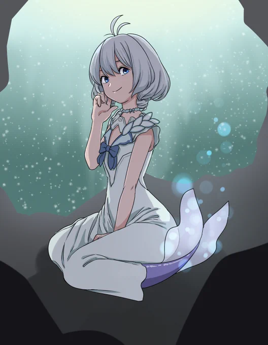 レアな人魚
 #SiroArt 