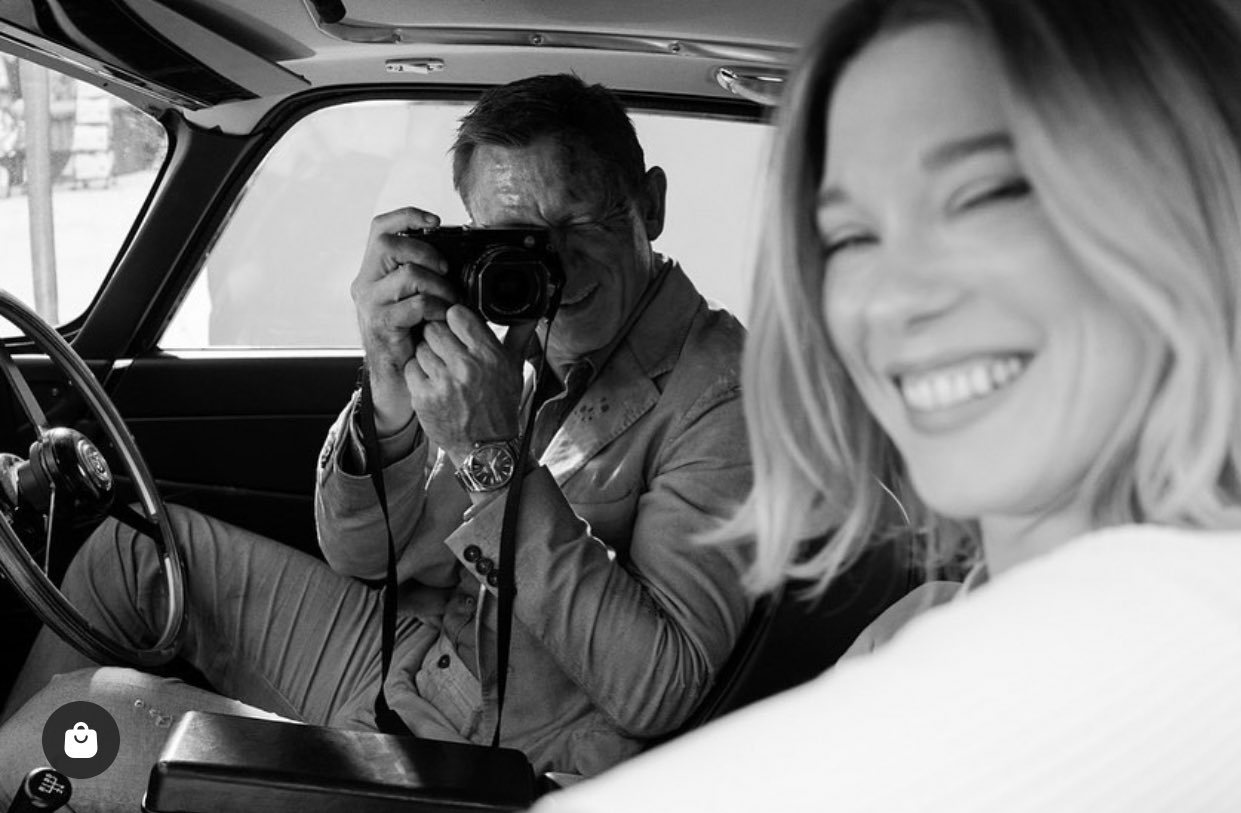 best of léa on Twitter "Léa Seydoux photographed by Daniel Craig and Greg Williams on the set