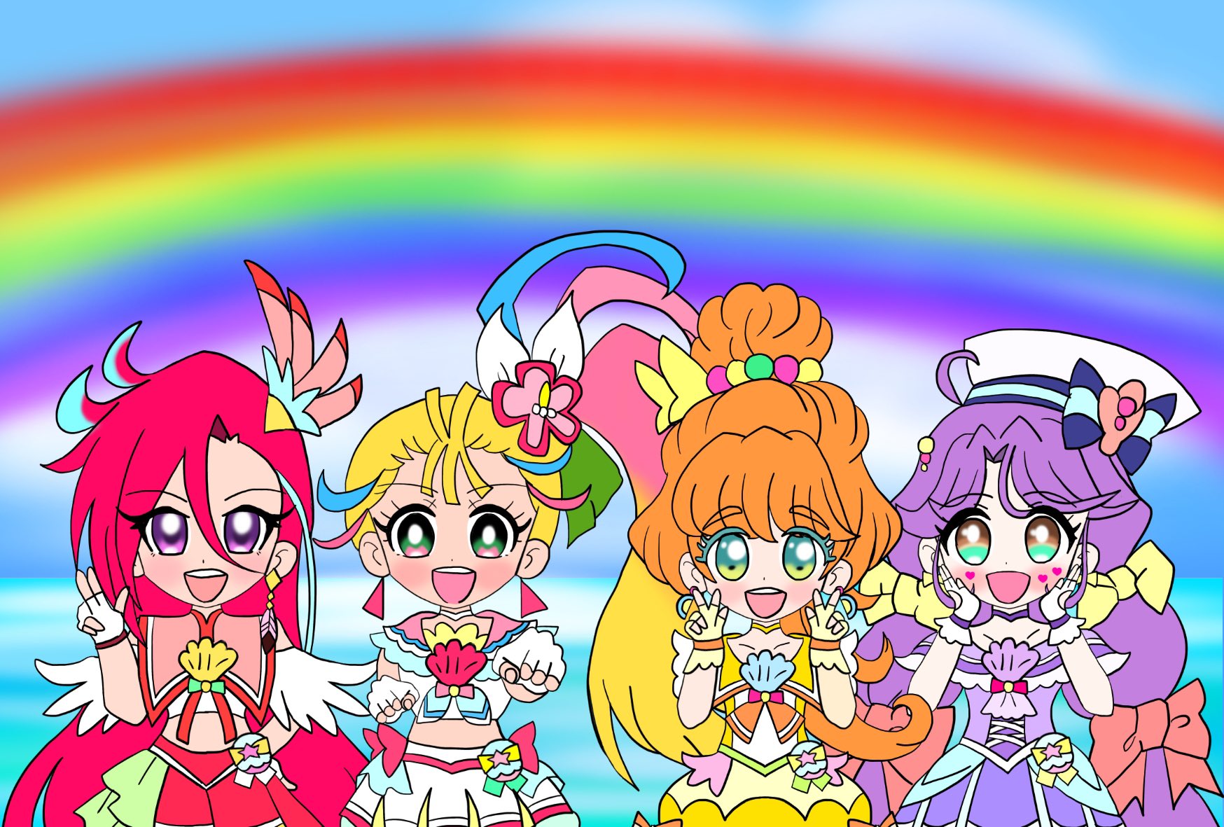 絵描きの冒険者katosan おはようございます Katosanです トロピカル ジュ プリキュア 第1話が放送されましたね 最初からトロピカってましたね みんな揃うのが楽しみですね O トロピカルージュプリキュア トロプリ プリキュア Precure 絵描きの冒険者katosan おはようございます Katosanです トロピカル ジュ プリキュア 第1話が放送されましたね 最初からトロピカってましたね みんな揃うのが楽しみですね O トロピカルージュプリキュア トロプリ プリキュア Precure