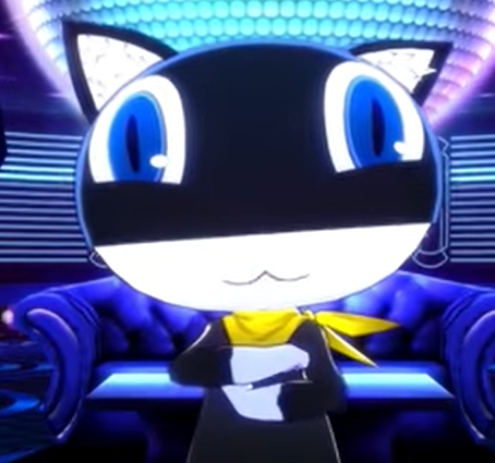 Don't hate me because I'm handsome, Ryuji! Maybe if you got rid of that ungentlemanly haircut, you'd finally get a lady to notice you!

Oh, better yet, maybe you wouldn't be as vulgar, stupid, and idiotic and actually get a girlfriend! 

MONKEEEY!

[ Walks away on two paws. ]