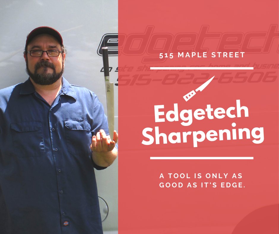 Thank you to Edgetech Sharpening for your donation to the LOVE Valley Junction prize basket. Edgetech Sharpening is your go to for preserving and promoting the art and science of fine sharpening, because a tool is only as good as it's edge. #lovevalleyjunction #wearemainstreet