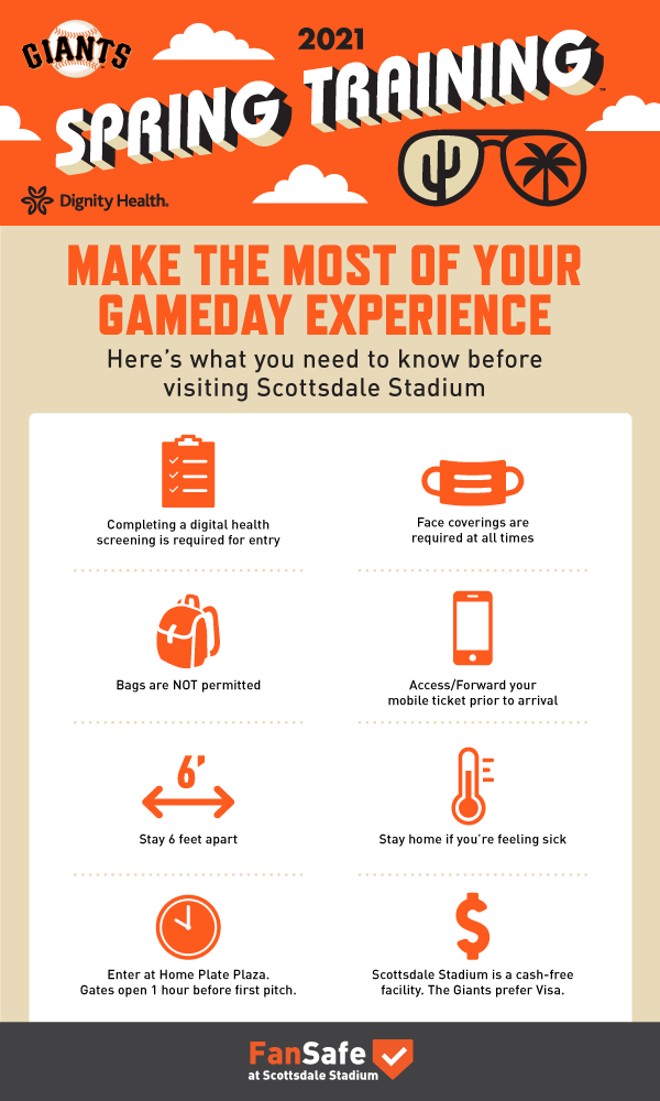 SFGiants's tweet photo. Know before you go. #SFGSpring 

🔗: https://t.co/5NAqvcFSxo https://t.co/Y2JV6jEEDJ