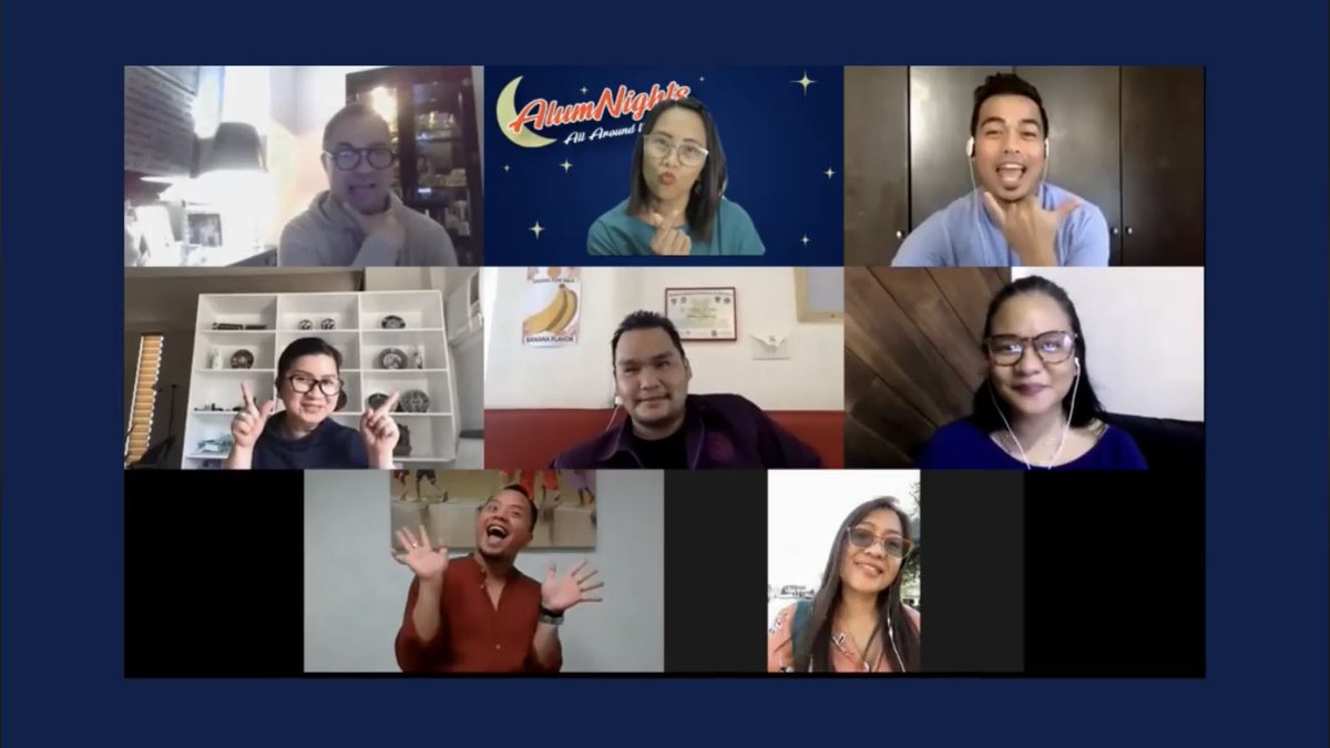 xudevcomsociety's tweet photo. WHAT A SMALL WORLD IT IS! 

In the final day of the DC week, the XU-DC Society felt honored to have housed notable alumni from each decade through ALUMNIghts: All Around the World. 

#ALUMNIghts
#DevComWeek
#XUDevCom
#ZoomingIn https://t.co/w7P9FzyluJ