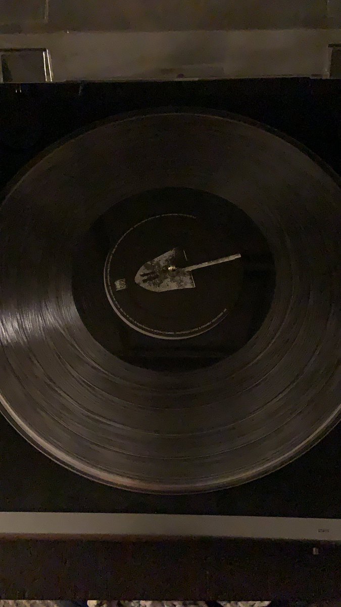 aaronvps's tweet image. Just put on the vinyl of Valediction by @gost1980s.  What a transcendent Hellscape feast of darkwave this beauty is.  Like a rollercoaster you just throw your horns up at the end of and scream ONE MORE TIME!  HS!  🤘🏽