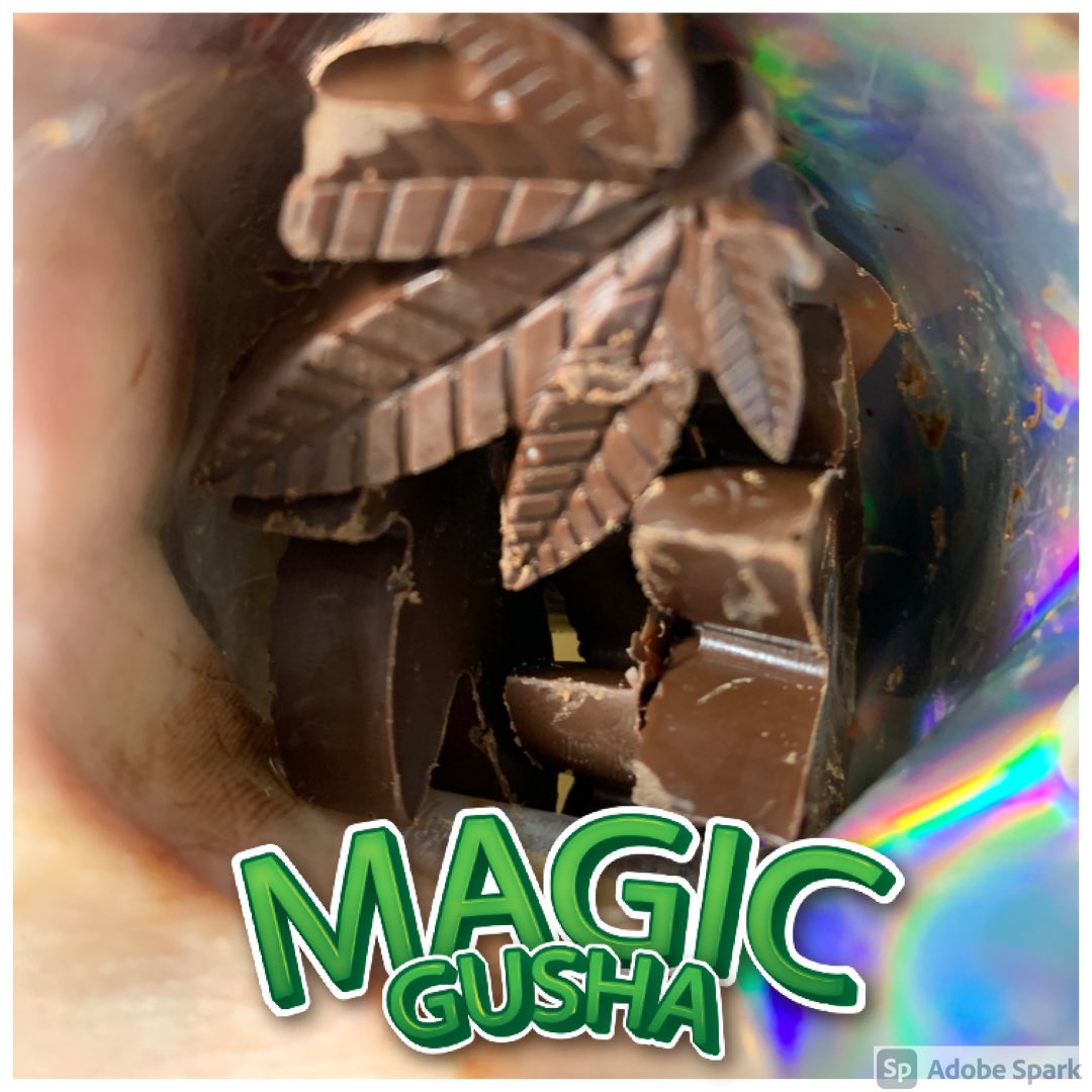 GushaMagic's tweet image. Magic Chocolates. #magicgusha #gushachocolates #CannabisCommunity #cannabis #weed #marijuana #edible #edibles #ediblechocolate #potheads #stoners #stoner #pot #highsociety #cannabisactivist #WeedSoLoud