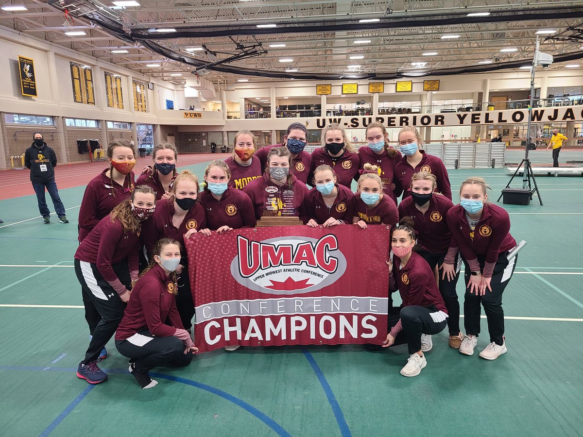 In 1971-72 UM_Morris had their 1st women's track and field team. There have been 49 teams since. Only 1 team can say they were indoor conference champions. #ProudCoach #ItsAGreatDayToBeACougar
