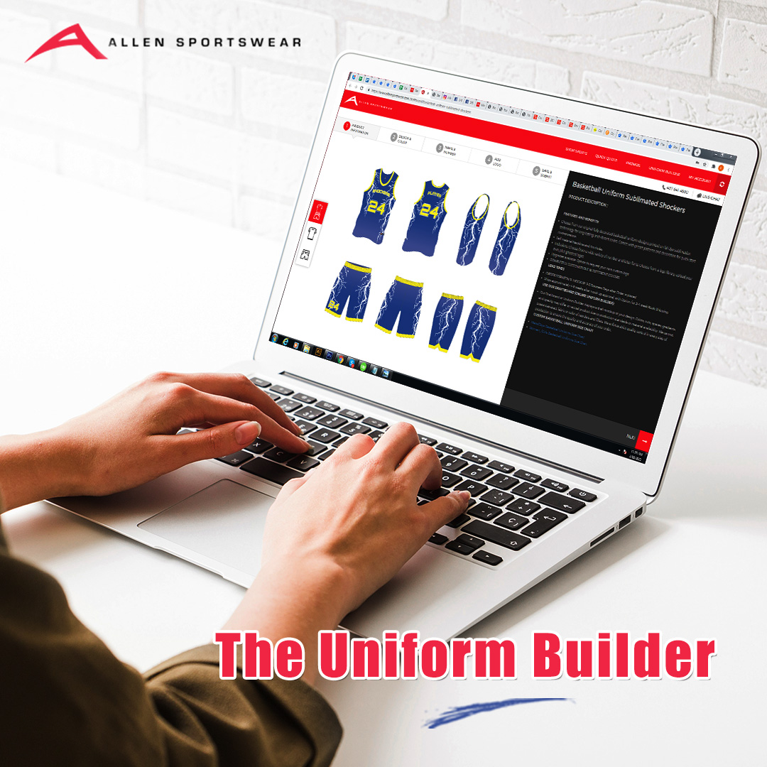 AllenSportswear's tweet photo. The #UniformBuilder app at Allen Sportswear helps you design and choose your own customized #sportsuniforms. Pick a design, play with colors, patterns and logos, and see multiple options for your team in real time.
Visit https://t.co/uLDUvUcIlx to try now! https://t.co/bEKcj8XlRa