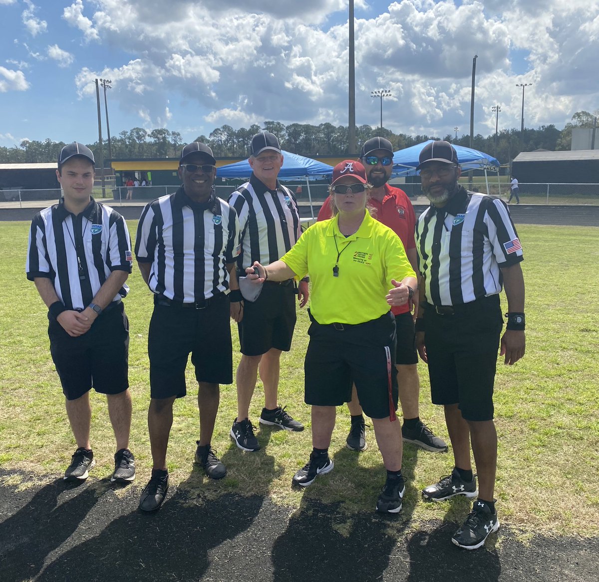 EWCommanders's tweet image. Thanks to the North Florida Officials Association for hosting their Flag Football training at our Preseason Classic