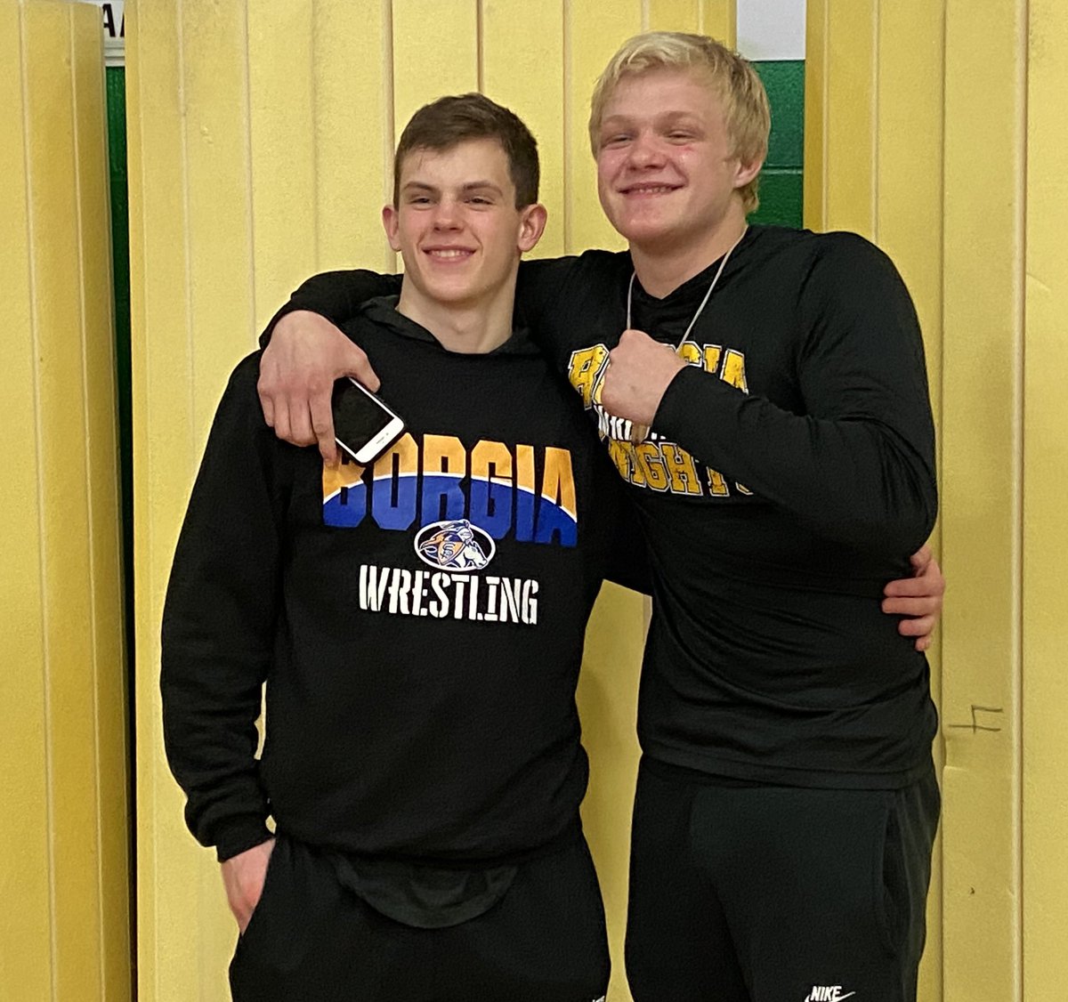 WrestlingBorgia's tweet photo. Joseph Lause and Oliver Mace - Your #BorgiaWrestling State Qualifiers! https://t.co/83j5KRANRJ