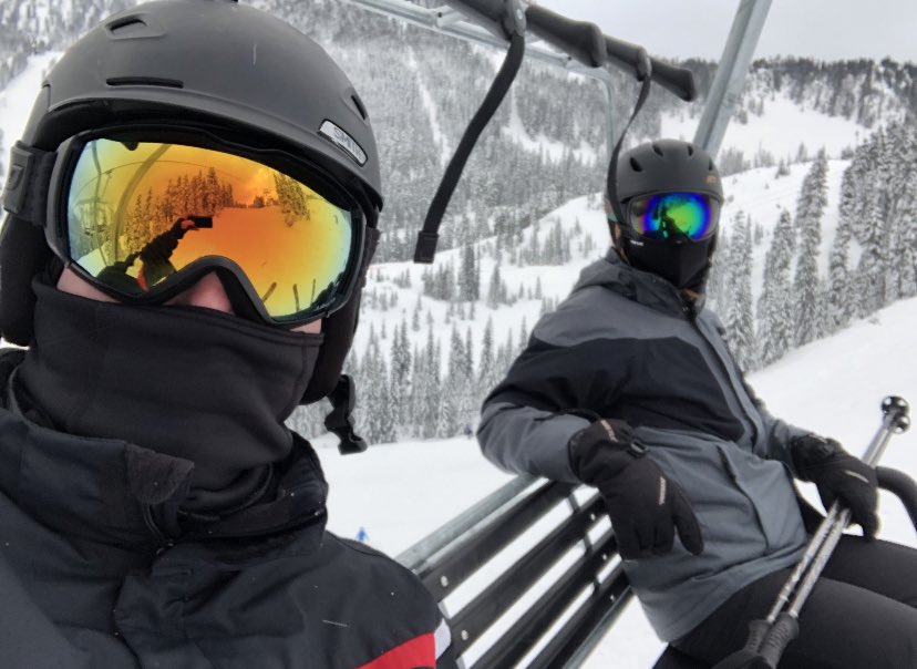 carlaskaufel's tweet photo. My two favorite men out enjoying the slopes. #AllThatIsGood #ILoveThem♥️ https://t.co/4G5otRUFG1