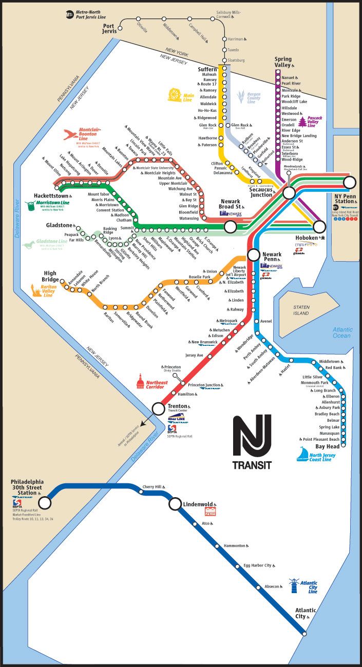Nj Transit Coastline Map Alan Fisher On Twitter: "What We Have Now And What We Could've Had If  Everything Was Saved. #Njtransit Instead The Turnpike Widened Every Few  Years... Https://T.co/Dpthnxted3" / Twitter