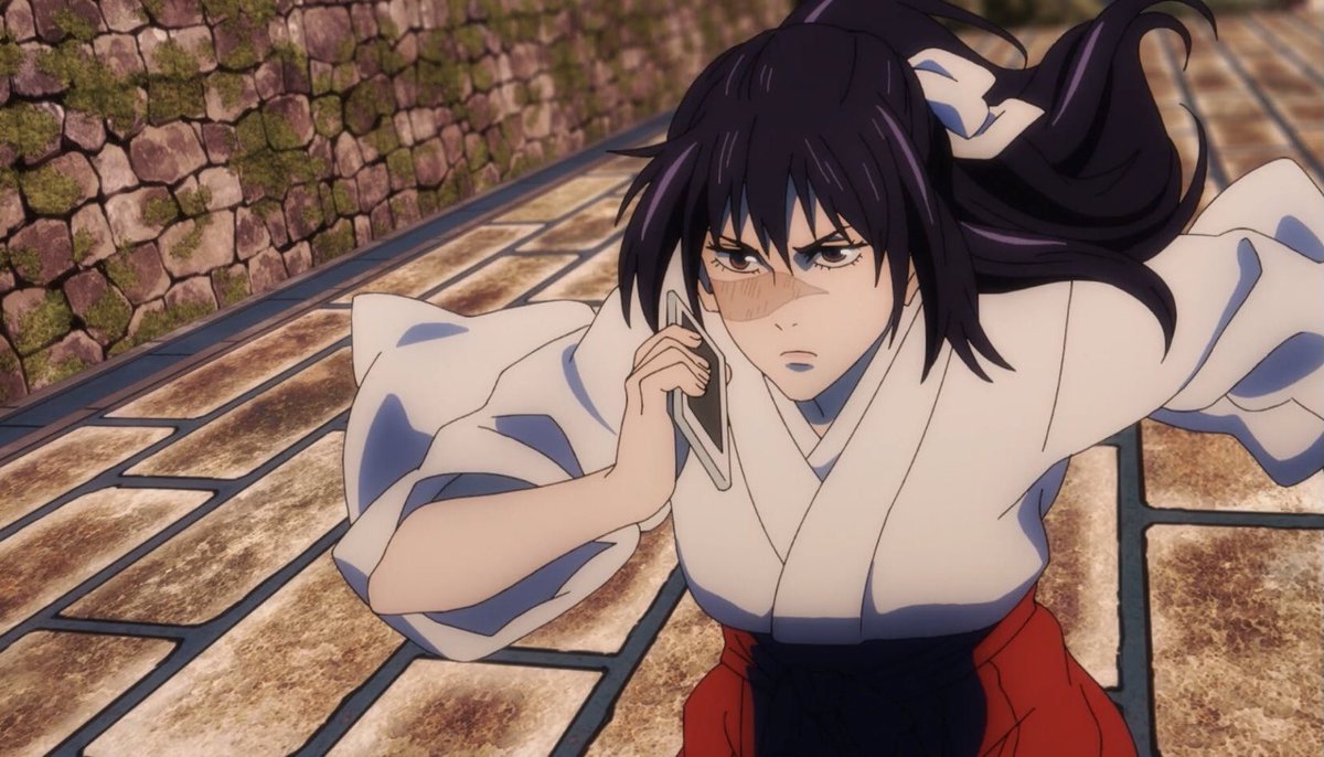 animespongee's tweet photo. Mappa really said fuck Eren Jaeger let’s make Utahime a goddess https://t.co/ZwJzOuCVYE