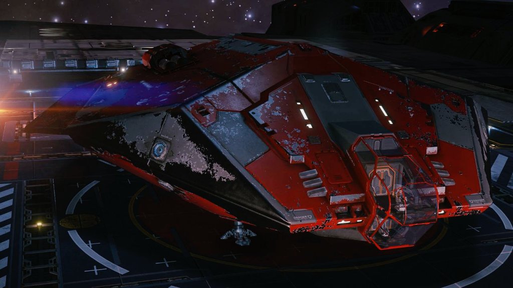Still alive, been flying my Alt on the Heart of the storm expedition.
Been flying a somewhat different ship these last few months, and I am really liking it ^_^
I called it "the Improbable" I het about 40 ly out of it with some rated stuff and engineering.
Flies like a charm 👌