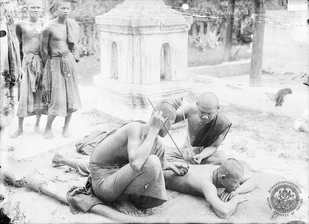 GlobalGaz (@global_gaz) on Twitter photo Sak Yant tattoos are an ancient tradition in South East Asia. You can still see it practiced today. Learn more with <a href="/WSEtravel/">Where Sidewalks End</a>
buff.ly/3erNxRL Sak Yant tattoos are an ancient tradition in South East Asia. You can still see it practiced today. Learn more with <a href="/WSEtravel/">Where Sidewalks End</a>
buff.ly/3erNxRL