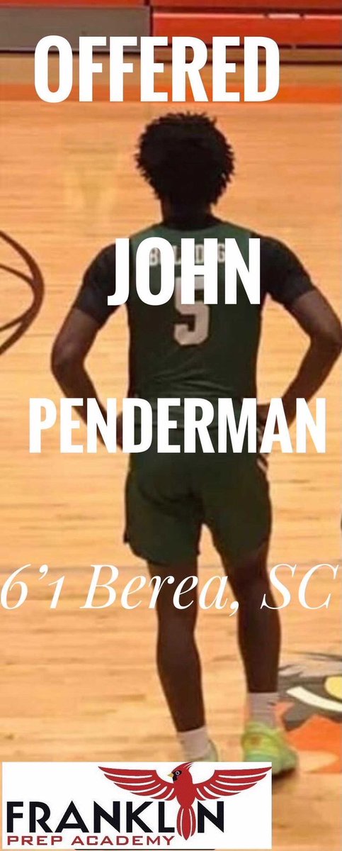 JohnPenderman's tweet photo. Blessed to receive an offer from @Franklinprep_ https://t.co/1ZPpsSDcy9