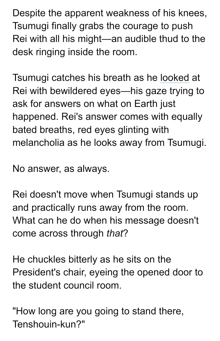  @tsumuhokke reimugi with #2! Wow the contrast of this one vs. the tweet above. Spicy and angsty 2nd year reimugis. Very tasty!