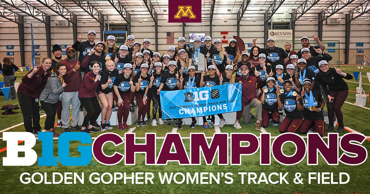 GopherCCTF's tweet photo. For the eighth time in program history, your #Gophers women are #B1GTF champions! 〽️🏆✨

Recap: https://t.co/i7J8eun512 https://t.co/SSelfJAdjx