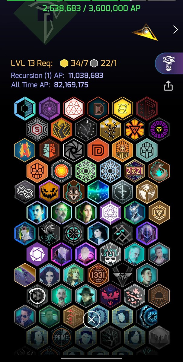 expediterathome's tweet photo. @brianrose Is there a way you can bring back the ability to screenshot the entire badge profile, especially when you have too many badges? Great work on 15! https://t.co/3QzidQTrGW