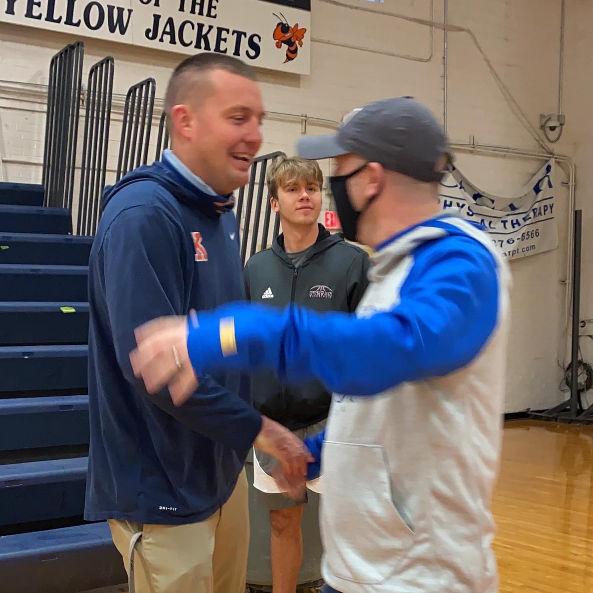 wpickell's tweet image. Proud of my guy @familyandhoops tonight! Leading our guys to the Region Semifinals! Big win 85-59 over Northview. #GoJackets #KingstonFamily #woodshed @RoaneRadio Great game @colbyraymer22 , keep ballin!